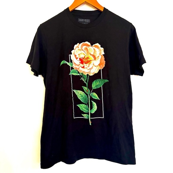 Shawn Mendes The Tour Black Concert T-shirt Size Medium - Picture 1 of 7